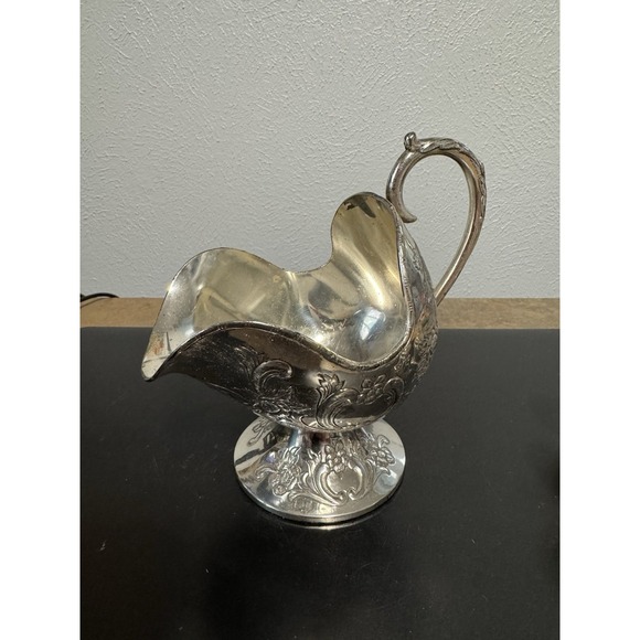 The Unbranded Brand Other - Vintage Silver Plated Creamer Or Sugar Bowl